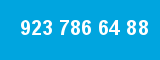 923 786 64 88 923 786 64 88